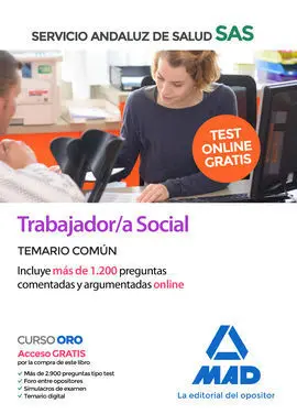 Trabajador/A Social del Servicio Andaluz de Salud. Temario Común