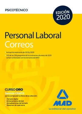 Personal Laboral de Correos y Telégrafos. Psicotécnico