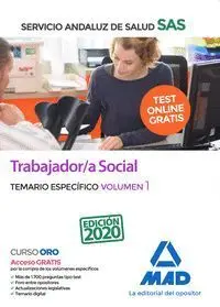 Trabajador/A Social del Servicio Andaluz de Salud. Temario Específico Volumen 1