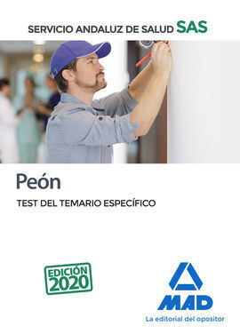 PEÓN DEL SERVICIO ANDALUZ DE SALUD. TEST DEL TEMARIO ESPECÍFICO