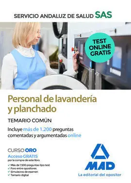 Personal de Lavanderia y Planchado del Servicio Andaluz de Salud. Temario Común