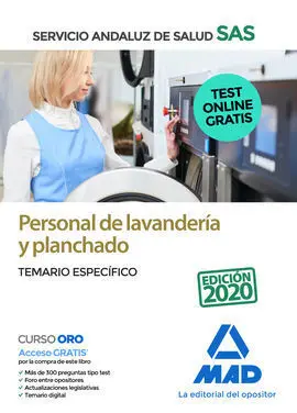 Personal Lavanderia y Planchado Servicio Andaluz Temario Es