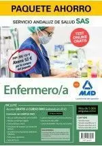 Paquete Ahorro y Test Online Gratis Enfermero/A del Servicio Andaluz de Salud. A