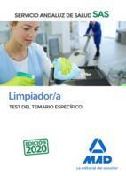LIMPIADOR/A DEL SERVICIO ANDALUZ DE SALUD. TEST DEL TEMARIO ESPECÍFICO