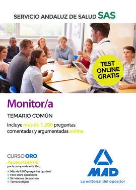 Monitor/A del Servicio Andaluz de Salud. Temario Común