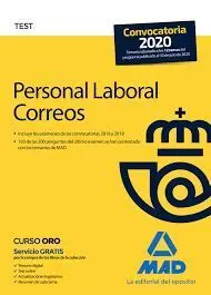 Personal Laboral de Correos y Telégrafos. Test
