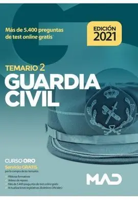 Guardia Civil Temario Volumen 2 (2021)