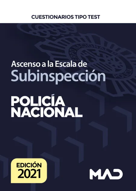 Ascenso a la Escala de Subinspección de la Policía Nacional