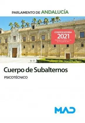Subalternos Psicotecnicos Paralamento Andaluz