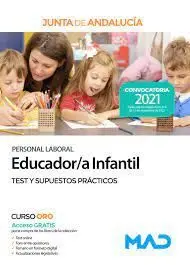 Educador/A Infantil. Personal Laboral de la Junta de Andalucía. Test y Supuestos