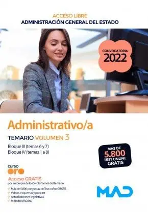 Administrativo del Estado Volumen 3