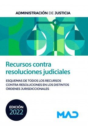 RECURSOS CONTRA RESOLUCIONES JUDICIALES. ESQUEMAS DE TODOS LOS RECURSOS CONTRA R