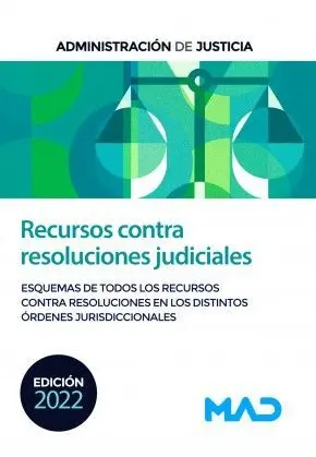 Recursos Contra Resoluciones Judiciales. Esquemas de Todos los Recursos Contra R