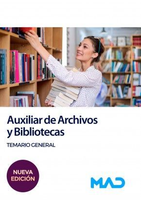 AUXILIARES DE ARCHIVOS Y BIBLIOTECAS. TEMARIO 2023