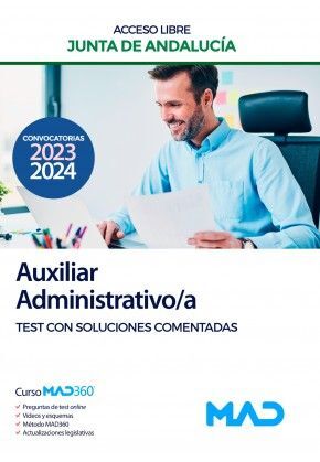 AUXILIAR ADMINISTRATIVO;A (ACCESO LIBRE) 2023 JUNTA DE ANDALUCIA
