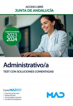 ADMINISTRATIVO;A (ACCESO LIBRE) 2023 JUNTA DE ANDALUCIA