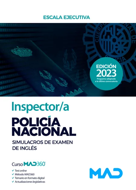 Inspector/A de Policía Nacional. Simulacros de Examen de Inglés