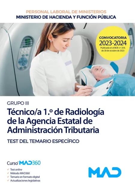 Técnico/A 1º de Radiología (Grupo Profesional Iii)
