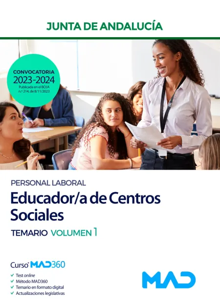 Educador/A de Centros Sociales (Personal Laboral)