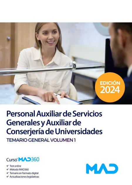 Personal Auxiliar de Servicios Generales y Auxiliar de Conserjería de Universidades