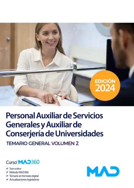 Personal Auxiliar de Servicios Generales y Auxiliar de Conserjería de Universidades