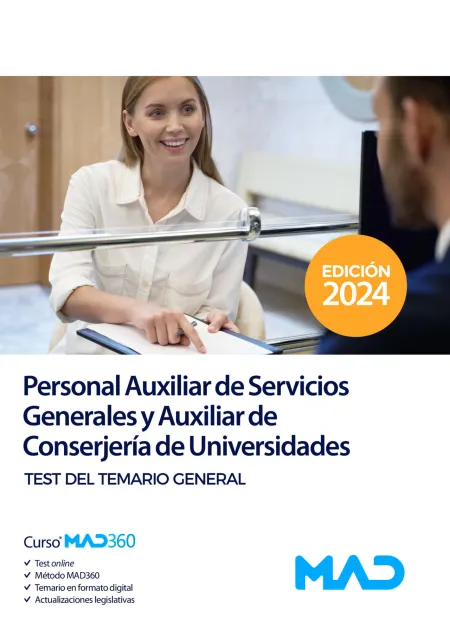 Personal Auxiliar de Servicios Generales y Auxiliar de Conserjería de Universidades