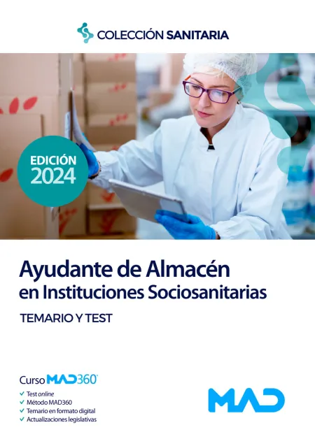 Ayudantes de Almacén en Instituciones Sociosanitarias