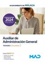 AUXILIAR ADMINISTRACION GENERAL TEMARIO 2 AYUNTAMIEN MALAGA