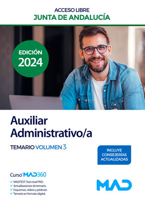 AUXILIAR ADMINISTRATIVO/A (ACCESO LIBRE)