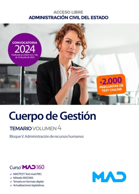 Cuerpo de Gestión de la Administración Civil (Acceso Libre)