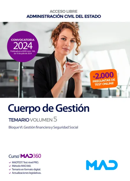 Cuerpo de Gestión de la Administración Civil (Acceso Libre)