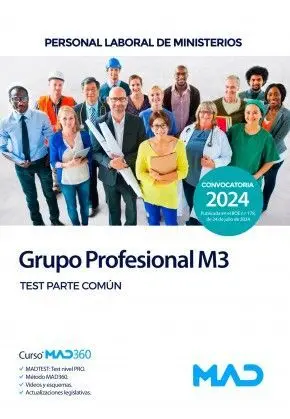 Grupo Profesional M3. Personal Laboral de Ministerios