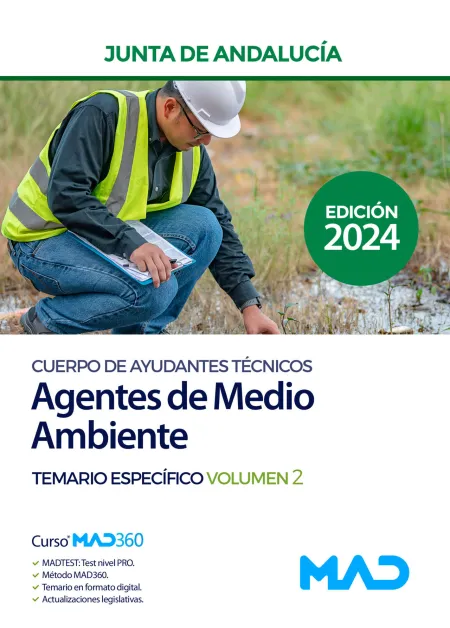 Cuerpo de Ayudantes Tecnicos Agente de Medio Ambiente Tem Esp Vol. 2