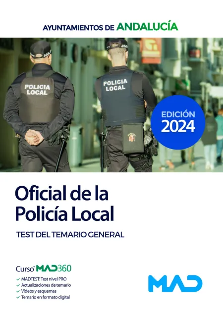 Oficial Policia Local Andalucia Test del Temario General