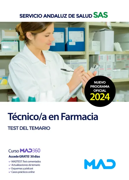 Técnico/A en Farmacia Test