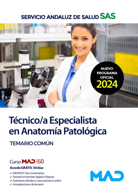 Técnico/A Especialista en Anatomía Patológica