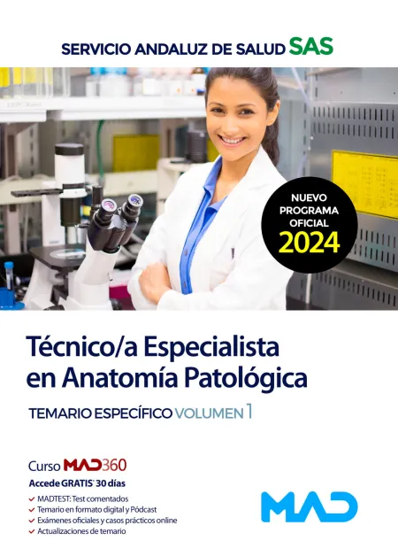 Técnico/A Especialista en Anatomía Patológica