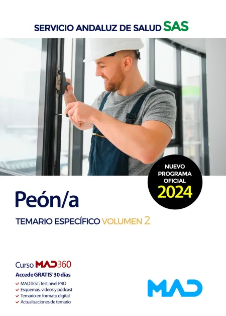 Peon Sas Temario Especifico Vol 2 2024