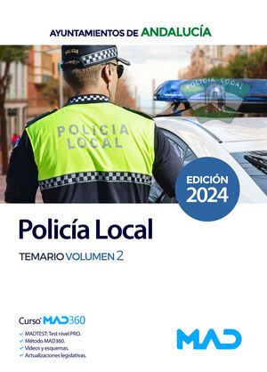 POLICÍA LOCAL DE ANDALUCÍA TEMARIO VOLUMEN 2