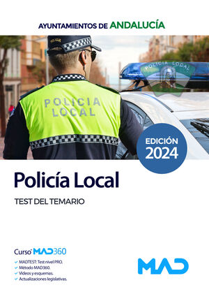 POLICÍA LOCAL DE ANDALUCÍA TEST DEL TEMARIO