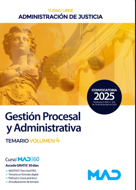 Cuerpo de Gestión Procesal y Administrativa (Turno Libre)