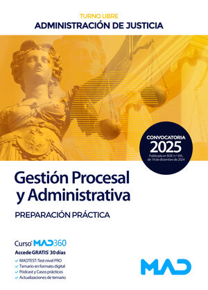 CUERPO DE GESTIÓN PROCESAL Y ADMINISTRATIVA (TURNO LIBRE)