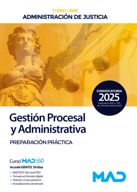 Cuerpo de Gestión Procesal y Administrativa (Turno Libre)