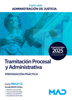 CUERPO DE TRAMITACIÓN PROCESAL Y ADMINISTRATIVA (TURNO LIBRE)
