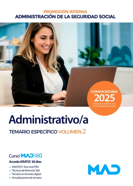 Administrativo/A Seguridad Social (Promoción Interna)