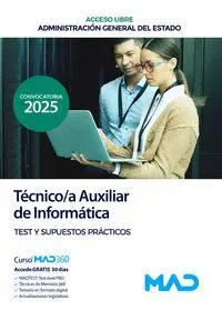 Técnico/A Auxiliar de Informática (Acceso Libre)