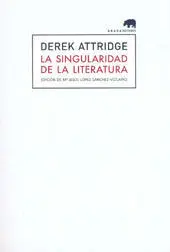 La Singularidad de la Literatura