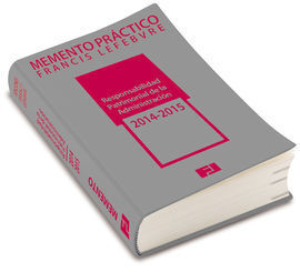 MEMENTO RESPONSABILIDAD PATRIMONIAL DE LA ADMINISTRACIÓN 2013-2014