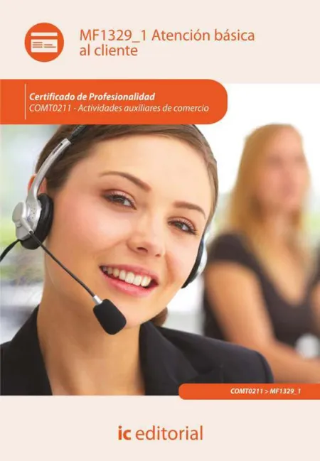 Atención Básica Al Cliente. Comt0211 - Actividades Auxiliares de Comercio