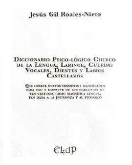 Diccionario Psico-Lógico Chusco de la Lengua, Dientes y Tráquea Castellanos